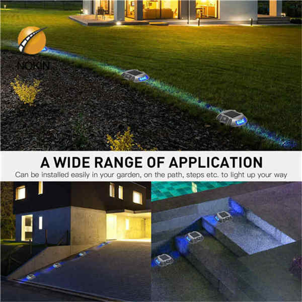 Solar Led Road Studs With Spike For Driveway-RUICHEN Solar 